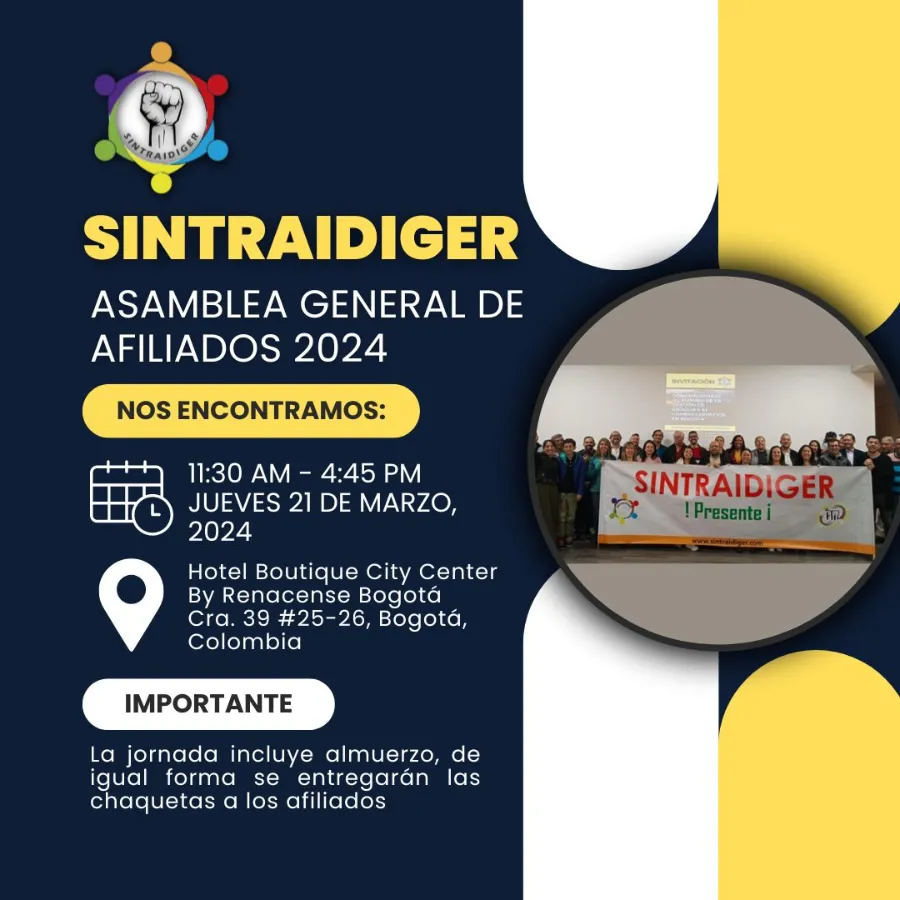 Evento SINTRAIDIGER 2024