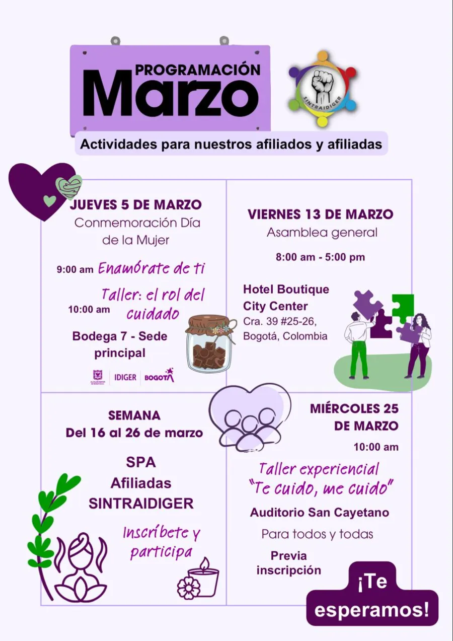 Evento SINTRAIDIGER 2026
